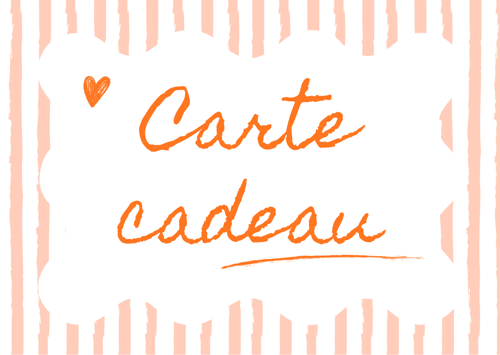Carte cadeau ☀️